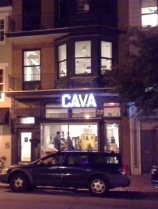 cava mezze chinatown dc washington penn quarter downtown opening sign