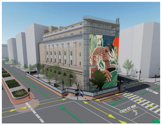 miss chelove mural national womens museum arts washington dc march 2022